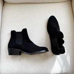 Patricia Green Black Ankle Booties